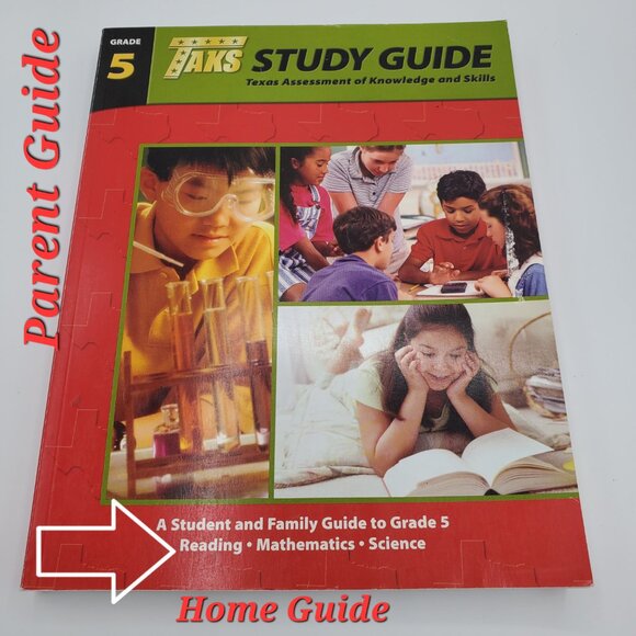 Grade 5 Texas State Testing TAKS Resource 3 Book Set - Picture 5 of 7